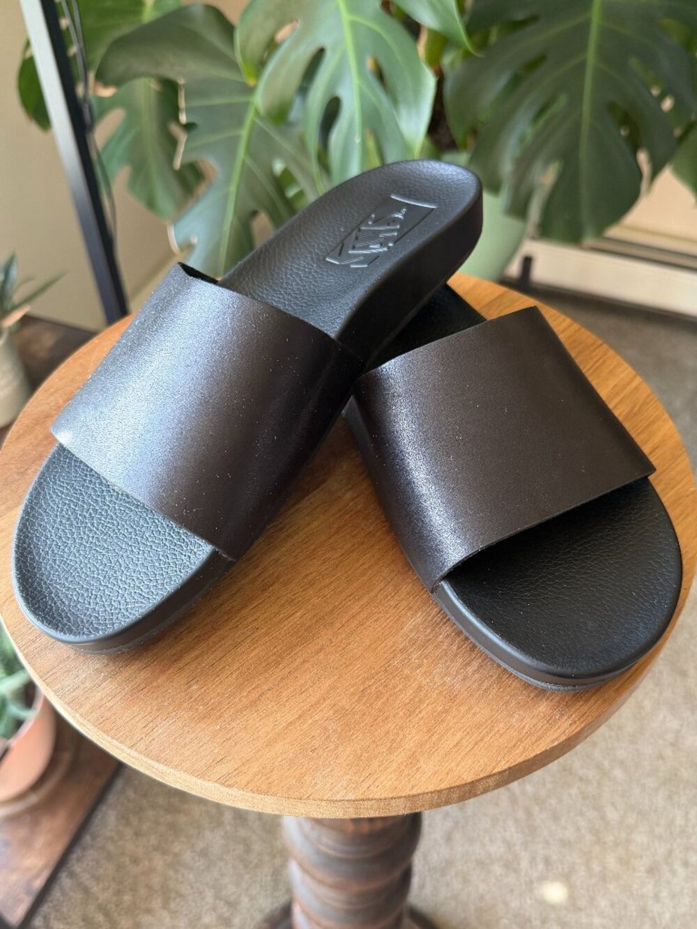 Vans Womens La Costa Black Slide US 7